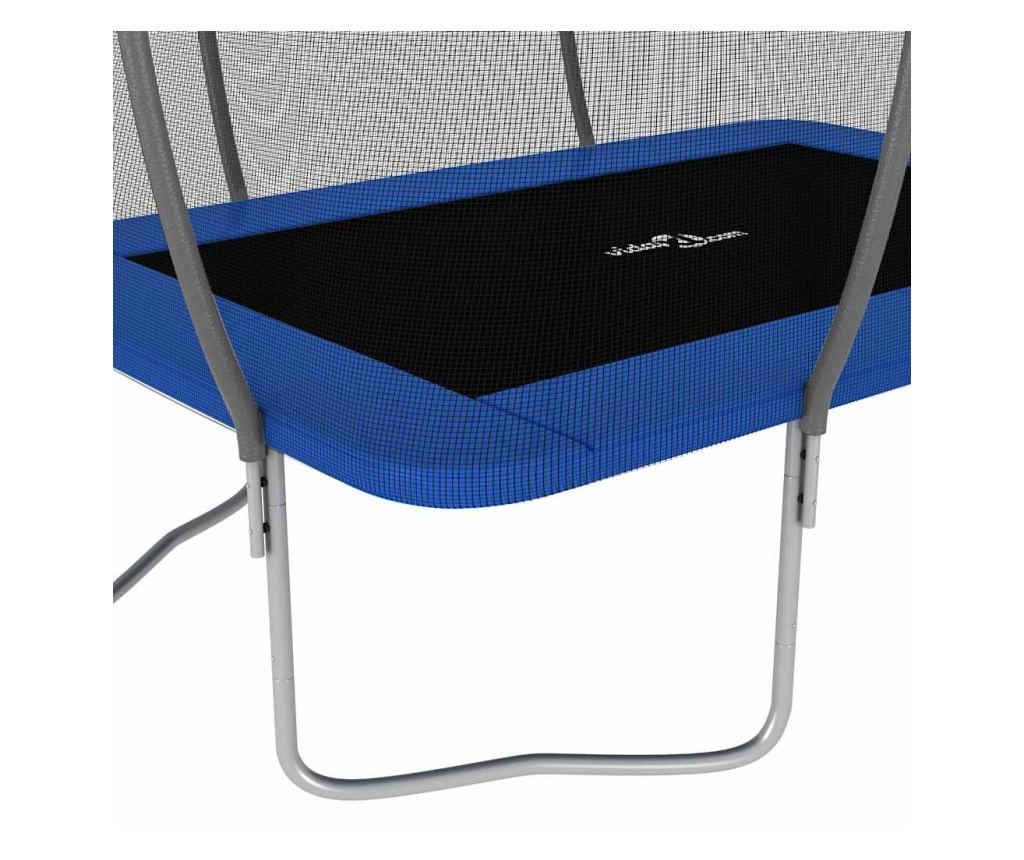 Правоъгълна батут, 274 x 183 x 76 см, 150 кг - 6