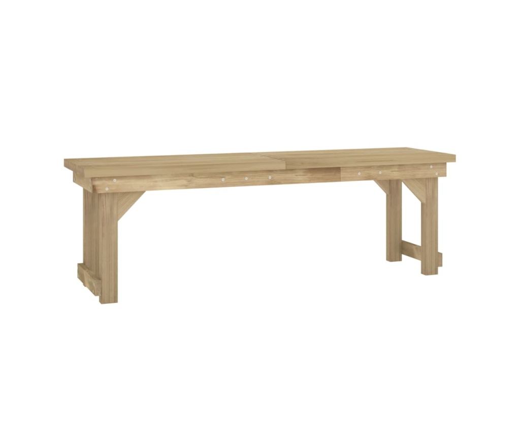 Vrtni namještaj, 3 komada, Tretirano borovo drvo - 4