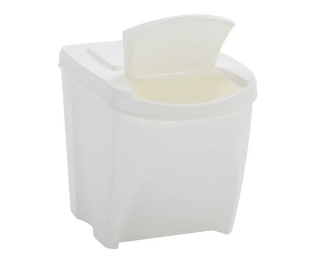 Сортиращи кошове 4 бр. Бели 100 L Полипропилен