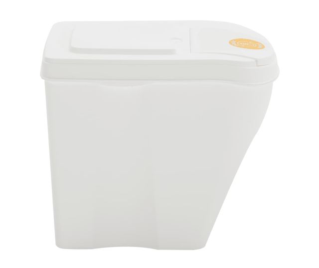 Сортиращи кошове 4 бр. Бели 100 L Полипропилен