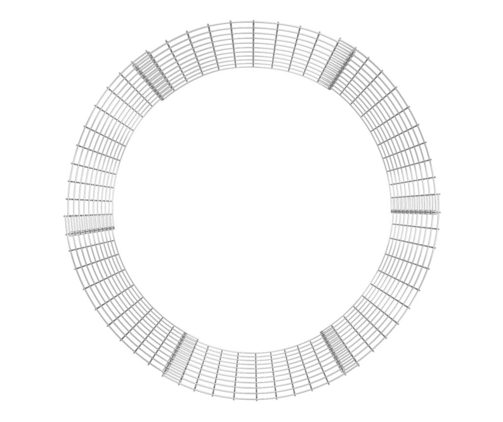 Градински компостер, Ø100x100 см, Поцинкована стомана - 3