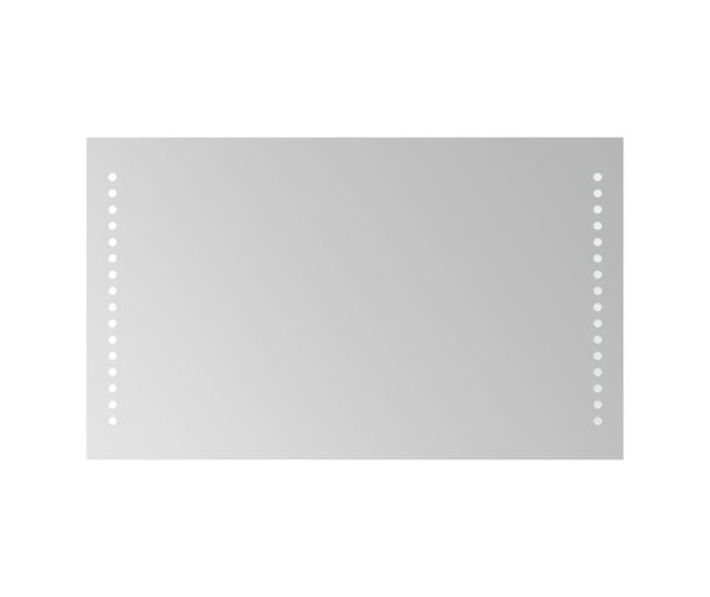 LED огледало за баня, 50x30 см