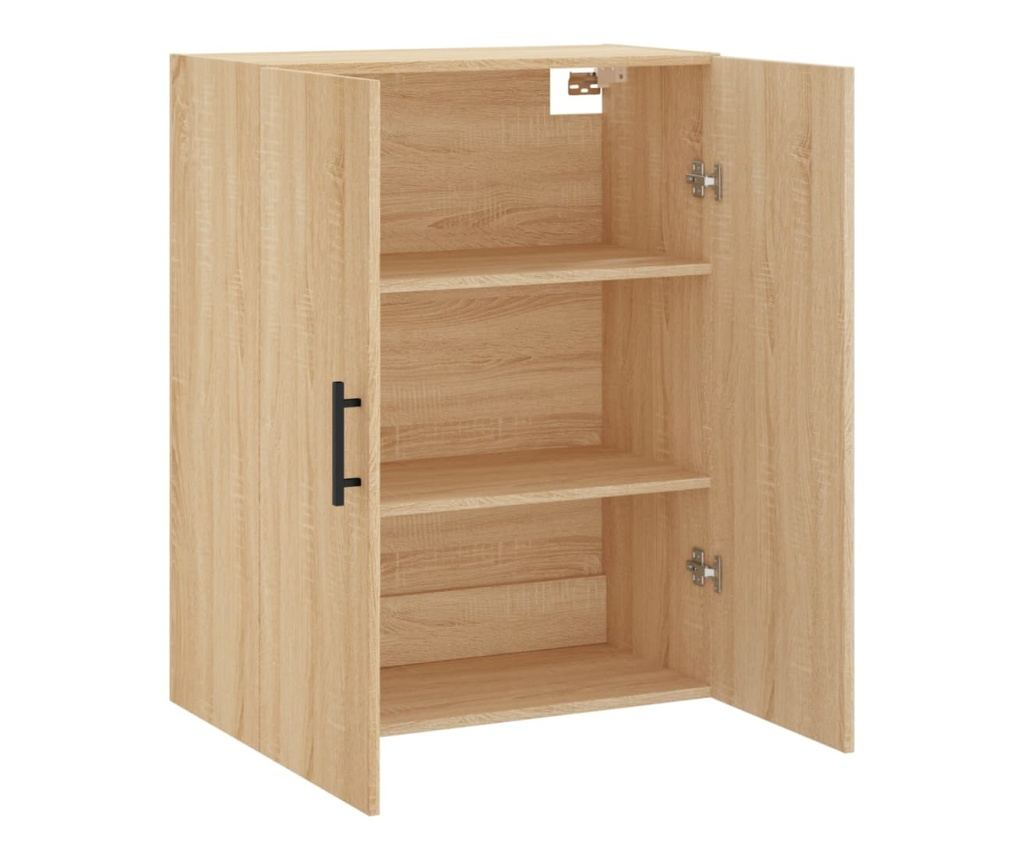 Zidna TV komoda, boja hrasta sonoma, 69,5x34x90 cm - 6