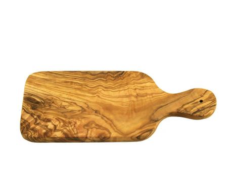 Κόφτης βοτάνων από ξύλο ελιάς, με λαβή, 23x10 cm, πάχος 1,2 cm