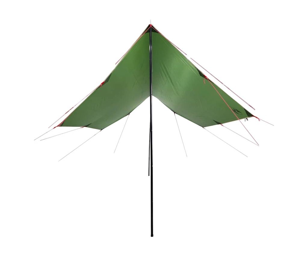 Kempingová plachta zelená 460 x 305 x 210 cm nepromokavá - 3