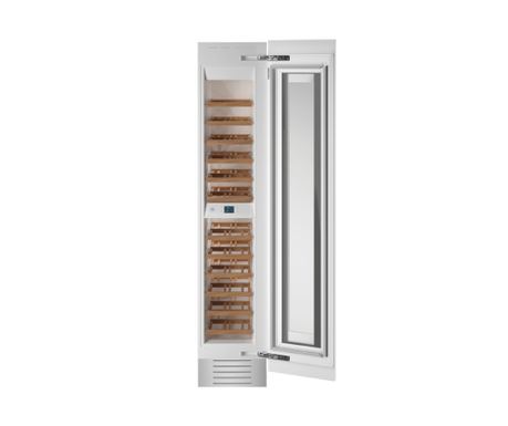Racitor de vin incorporabil, Bertazzoni, colectie Modern, 52 sticle, inox
