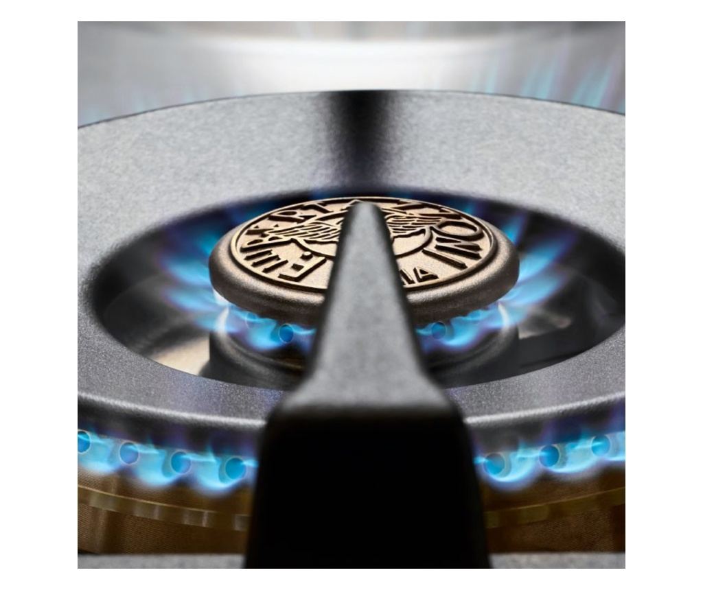 Газов плот Bertazzoni, 120 см, 6 котлона и Teppanyaki плоча, 2 електрически фурни, Колекция Professional, Бял - 3