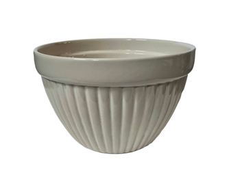 Vas termorezistent conic, 23.5x15 cm, Crem