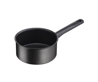 Κατσαρόλα Tefal So Recycled G1103002, 20 εκ., 3 λίτρα, Αντικολλητική επιφάνεια, Ινδικτική, Μαύρο
