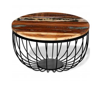 Konferenční stolek, masivní recyklované dřevo