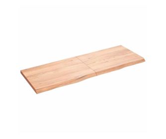 Vilgosbarna 140x50x4 cm-es asztallap, kezelt tmr tlgyfa