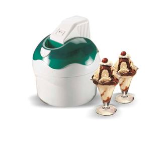 Aparat de preparat inghetata, nemox - harlequin 1.1 l, alb/verde