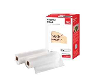 Set de 2 role folie pentru vidat, solis - 20 x 600 cm