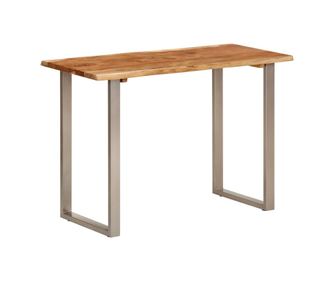 Τραπέζι Κουζίνας, 110x50x76 εκ., Μασίφ Ξύλο Ακακίας