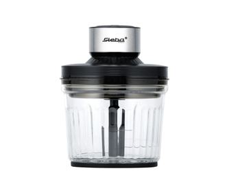 Steba MG400 elektromos aprító, multifunkcionális, űrtartalom 2 liter, üvegtartály, 2 fokozat, kés 4 pengével, tartozék krémekhez