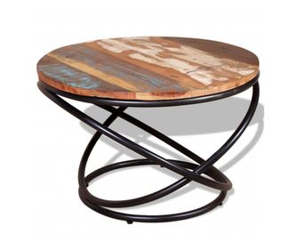 Mizica za kavo, 60 x 60 x 40 cm, reciklirano masivno leso