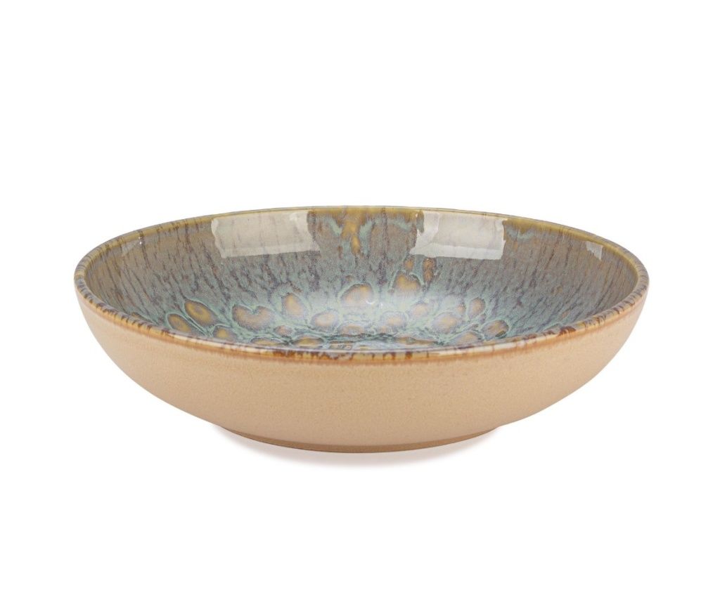 Queluz Πολύχρωμο Πήλινο Μπολ Ø27.7x6.7y