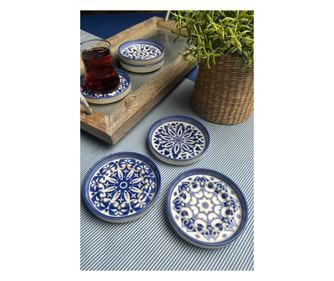 Комплект чинийки (6 броя) 970, многоцветни