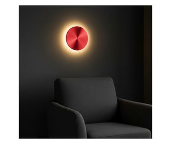 Zidna lampa 739, crvena