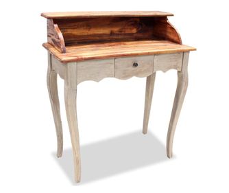 rasztal, tmr jrahasznostott fa 80 x 40 x 92 cm