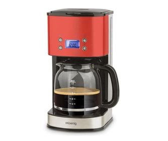 Cafetiera programabila, h.koenig - mg30 red