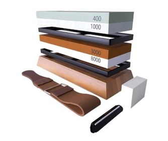 Piatra ascutit cutite, Kraft&Dele KD10576, granulatii diferite