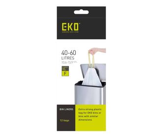 Set saci menajeri, eko - 12 bucati, 40-60 litri