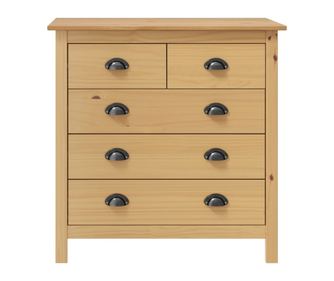 Hill Range Komód, 79 x 40 x 80 cm, Tömör fenyőfa