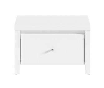 Нощно шкафче, Fansi, Бял, Пдч, 51х40.5х33.5см.