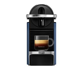 DeLonghi Pixie EN127.BL eszpresszó gép, 1260W, 19 bar, 0.7 l, Nespresso, Automatikus kikapcsolás, Kék