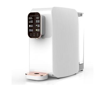 Диспенсър за пречистване и затопляне на чешмяна вода ELIXIR, 2100W, 38-99C, Обратна осмоза, Минерално обогатяване, Бял