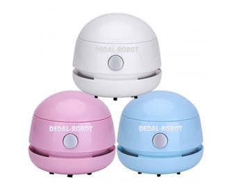 Мини прахосмукачка с USB зареждане Attractive, Подходяща за прах и трохи, 8х8 см, Li-ion 600 mAh, Асорти