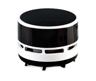 Мини прахосмукачка Attractive, 2хАА батерии, Подходяща за прах и трохи, 8х6 см, Черен