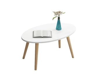 Маса, FINE, Бял, Мдф, 80х40х42см.