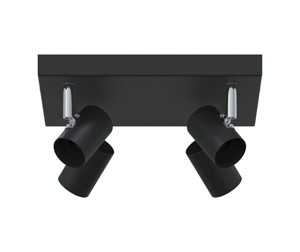vidaXL Ceiling Spotlight Black 26.5 x 26 x 11.5 cm Metal
