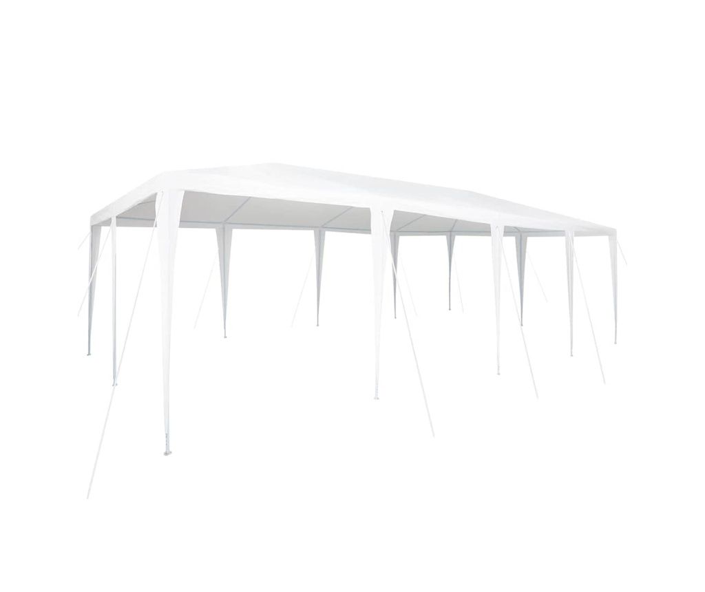 vidaXL Party Tent White 800 x 400 x 266 cm
