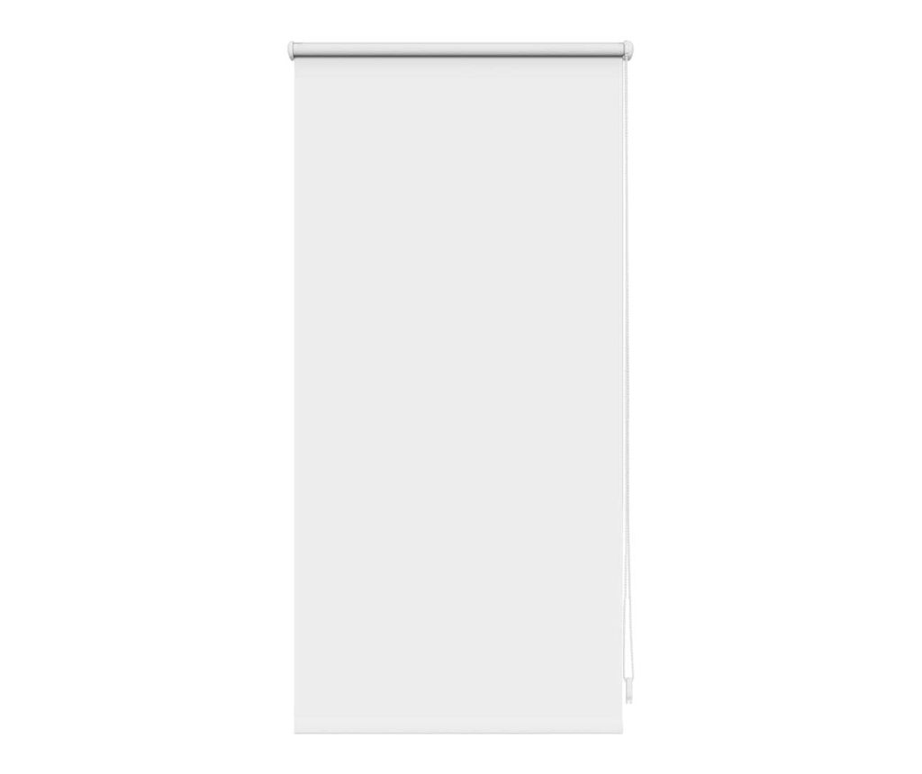 vidaXL Blackout Blind 44.4x100 cm, Fabric Width 40 cm, White
