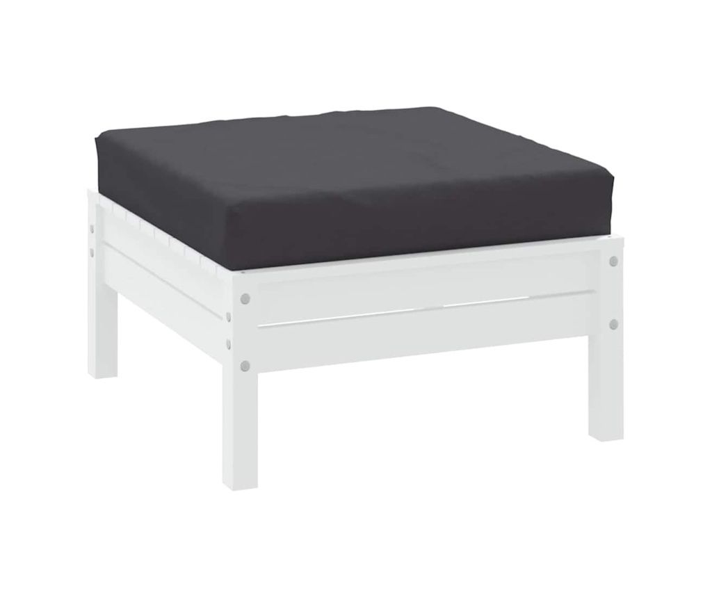 vidaXL Pallet Cushion, Anthracite, 60x60x9.5 cm, Fabric