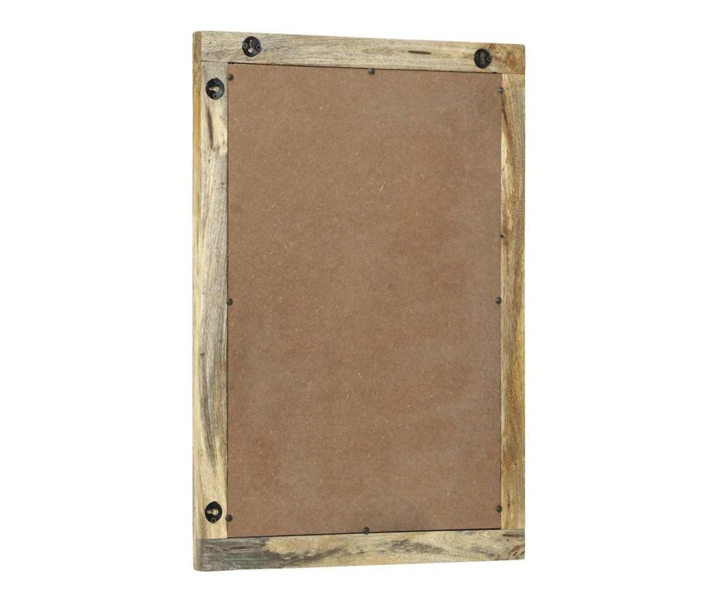 vidaXL Bathroom Mirror Brown 70 x 50 x 2.5 cm