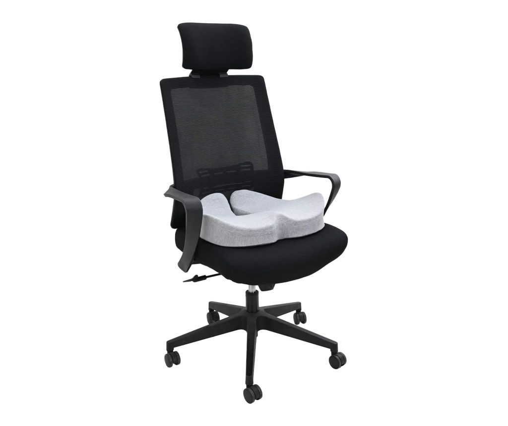 vidaXL Seat Cushion Grey 50 x 43 x 10 cm Cotton