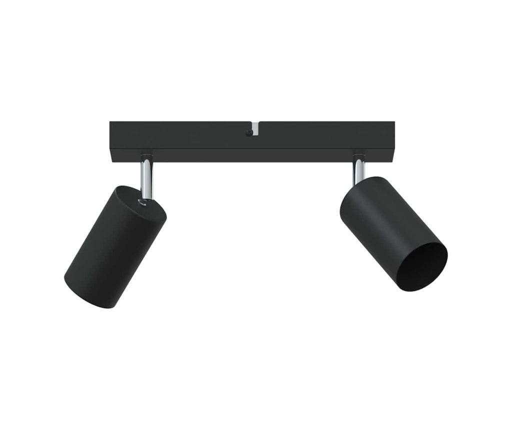vidaXL Ceiling Spotlight Black 26 x 6 x 16 cm Metal