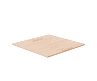 Lesena namizna plošča, 60x60x1,5 cm, neobdelan masiven hrast
