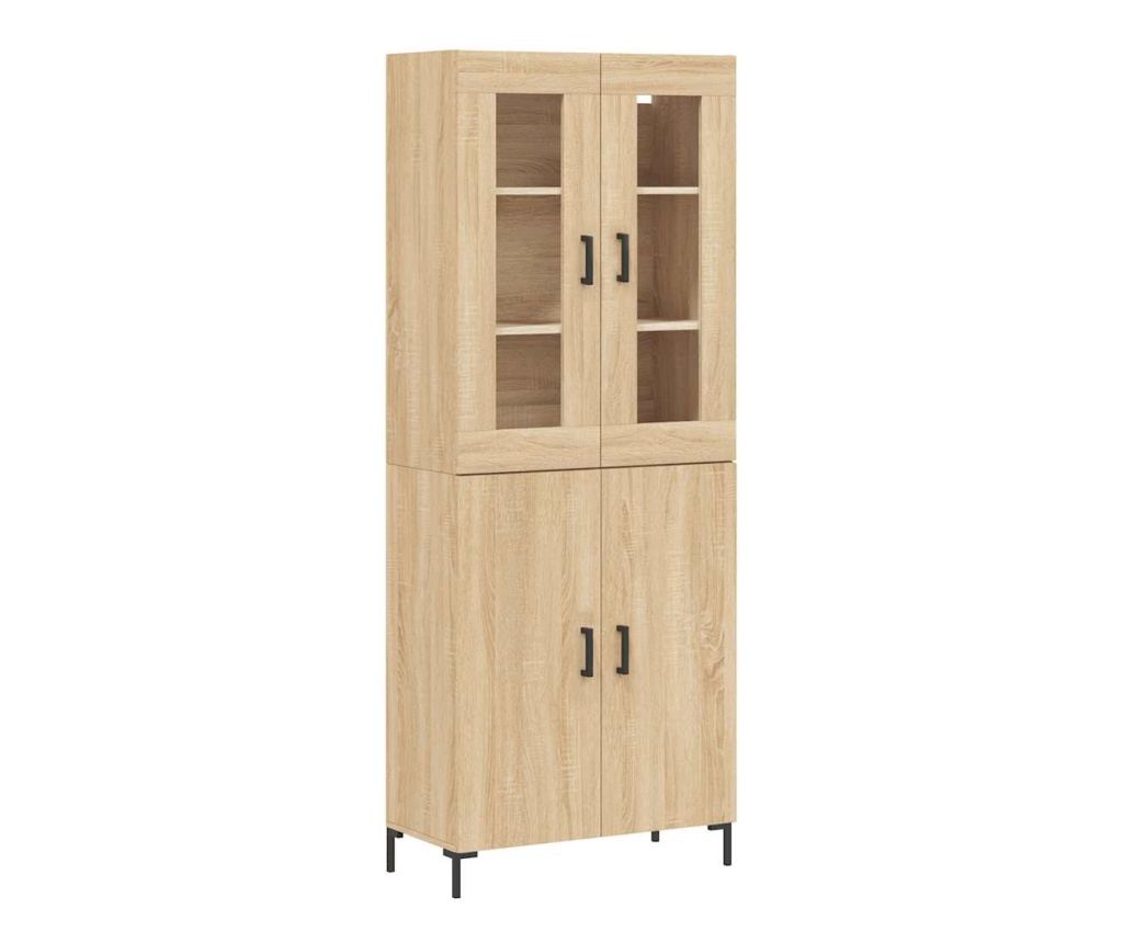 Visoki ormar, sonoma hrast, 69,5x34x180 cm, kompozitno drvo - 2