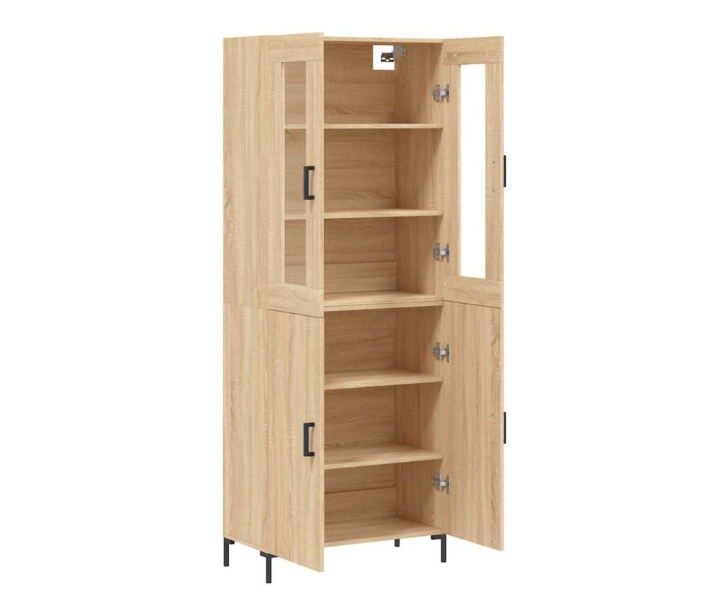 Visoki ormar, sonoma hrast, 69,5x34x180 cm, kompozitno drvo - 4