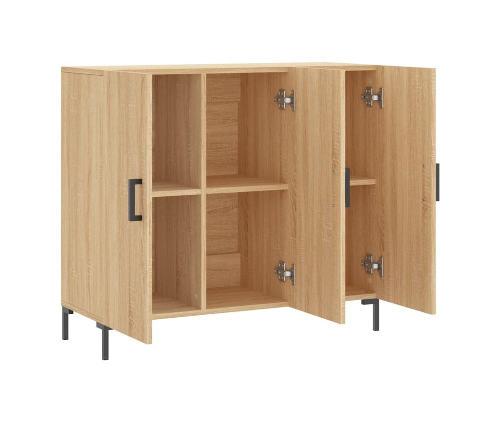 Ormarić, boja hrasta sonoma, 90x34x80 cm, kompozitno drvo - 5