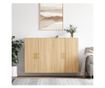 Zidni ormarići, 2 kom, boja hrasta Sonoma, 69,5x34x90 cm thumbnail 1