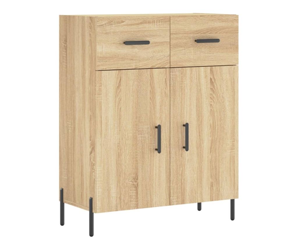 Visoki ormar, sonoma hrast, 69,5x34x180 cm, kompozitno drvo - 7