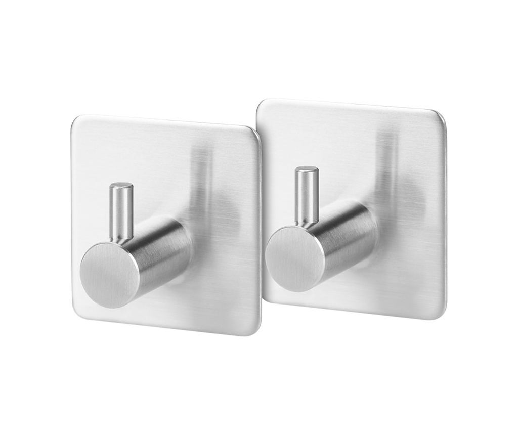 Set 2 Carlige Baie Autoadeziv SUS304 3kg - 2