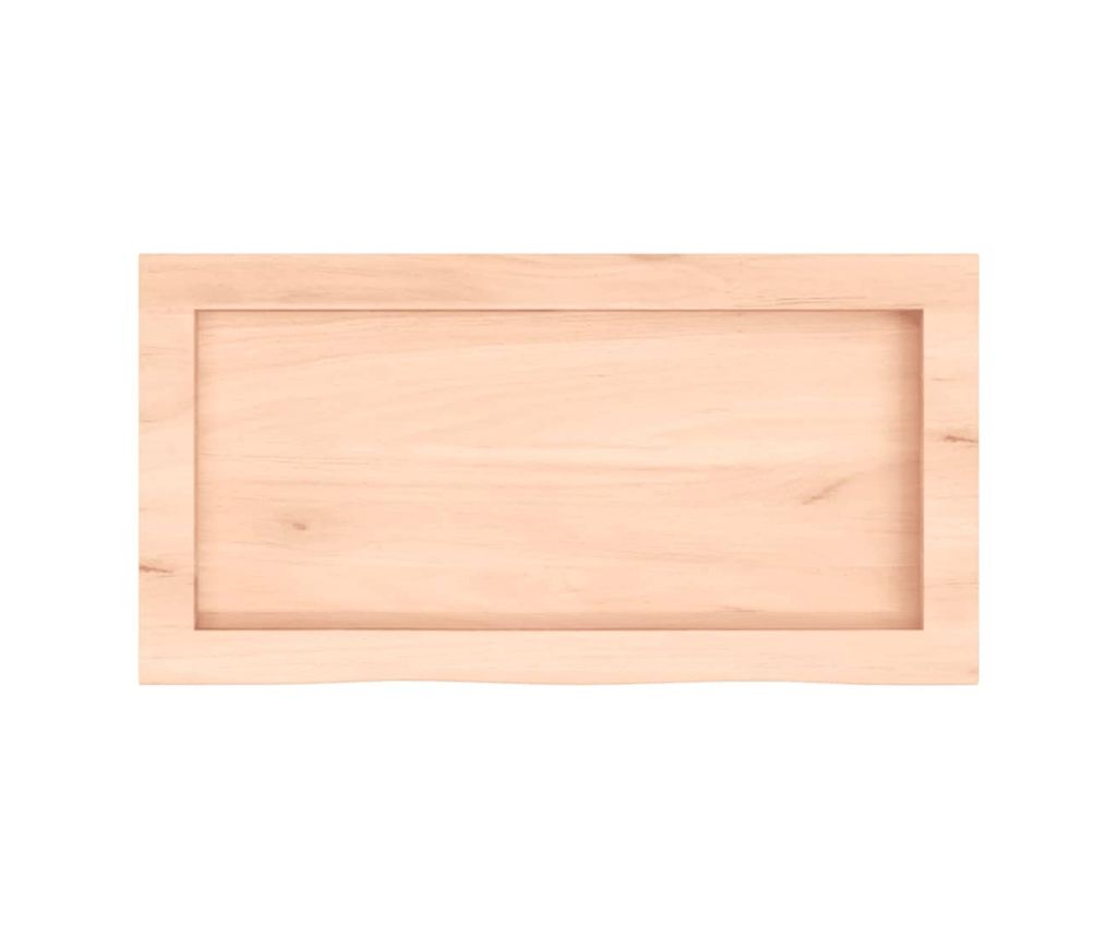 60x30x6 cm-es fali polc, kezeletlen tmr tlgyfbl - 4
