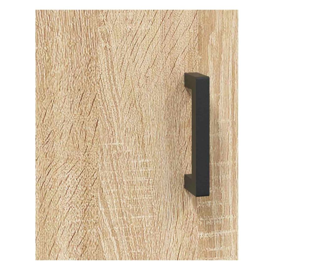 Visoka ormar, hrast sonoma, 34,5x34x180 cm, obrađeno drvo - 10